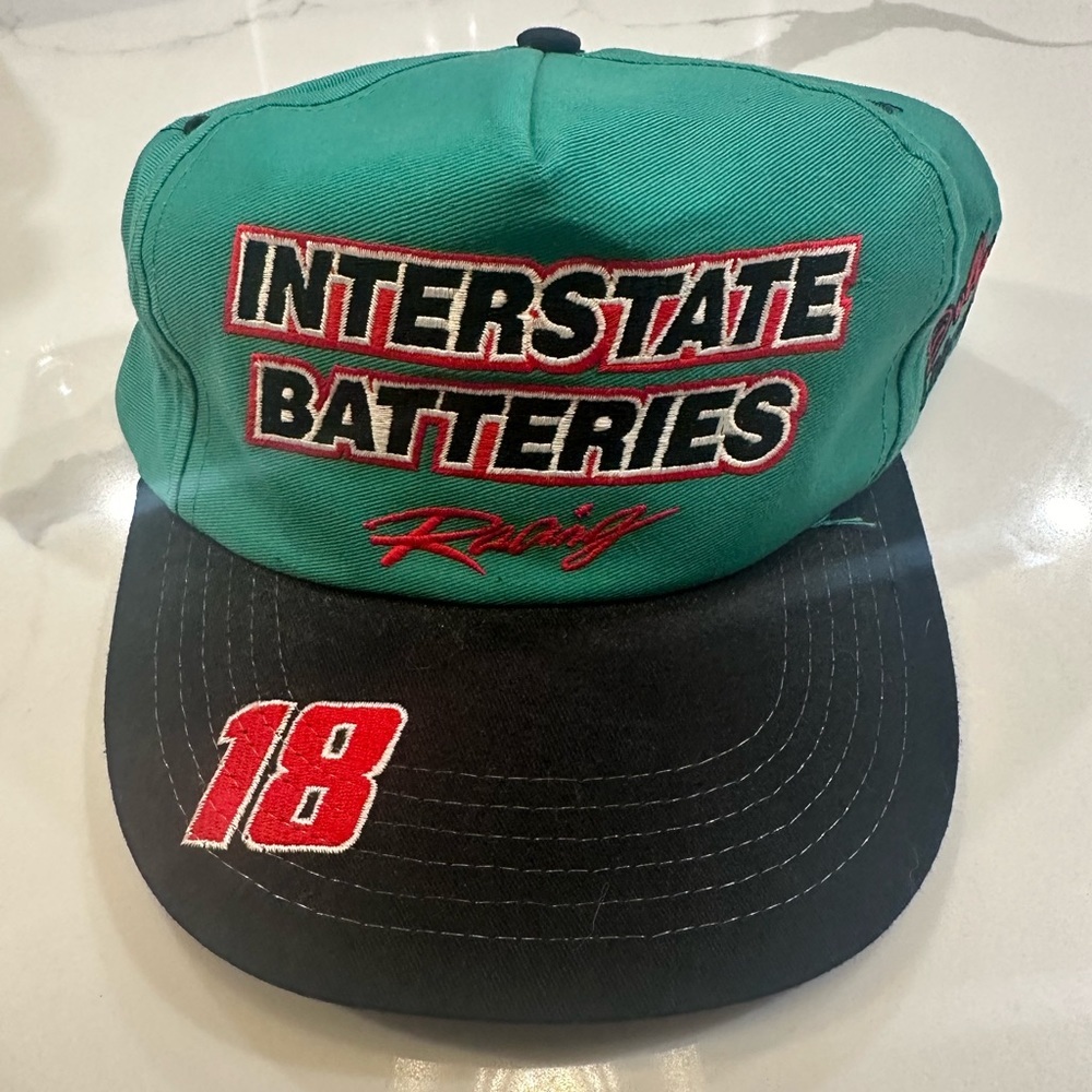 Vintage Bobby Labonte Interstate Batteries Racing SnapBack Hat